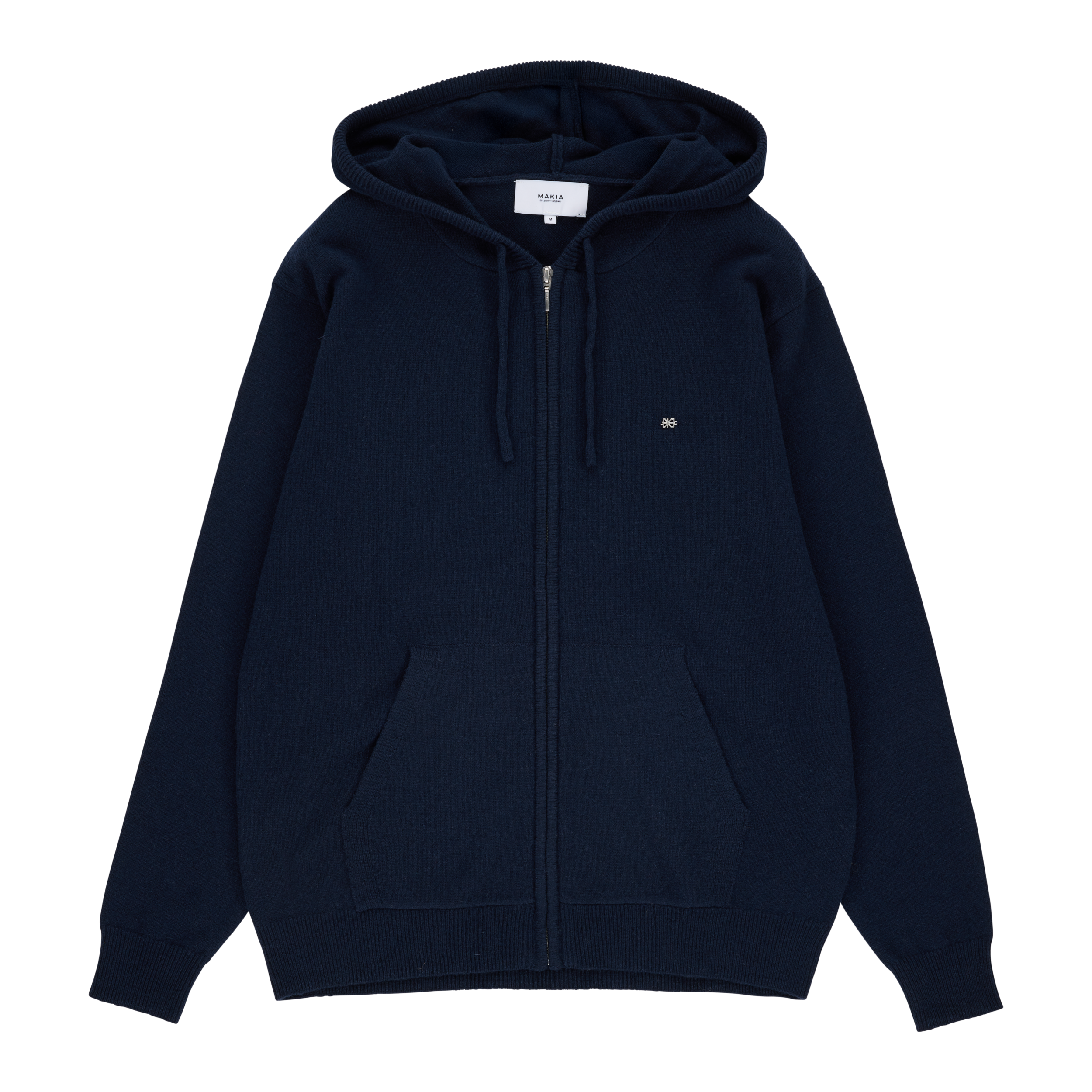 M50132_689_XXL; M50132_689_XL; M50132_689_S; M50132_689_M; M50132_689_L; Makia Elvin Hooded Zip Knit  /  