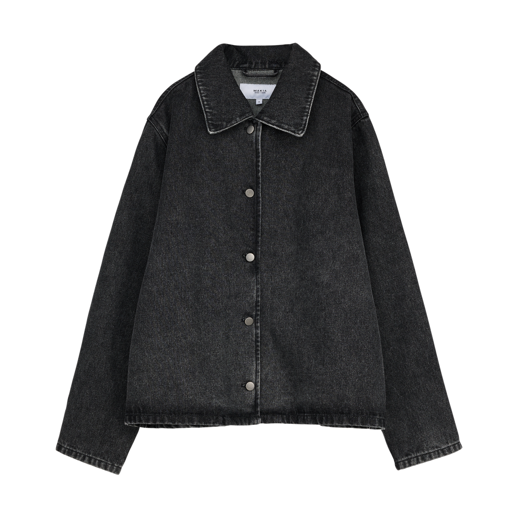 W60073_996_XL; W60073_996_XS; W60073_996_XXL; W60073_996_S; W60073_996_M; W60073_996_L; Makia Janet Denim Overshirt  /  