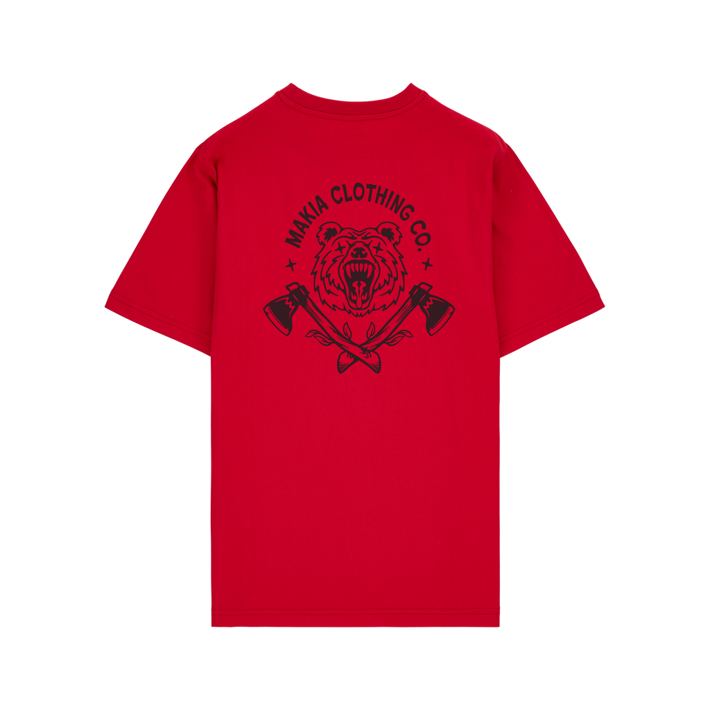 M21605_460_XXL_1; M21605_460_L_1; M21605_460_M_1; M21605_460_S_1; M21605_460_XL_1; Makia Bear T-shirt  /  
