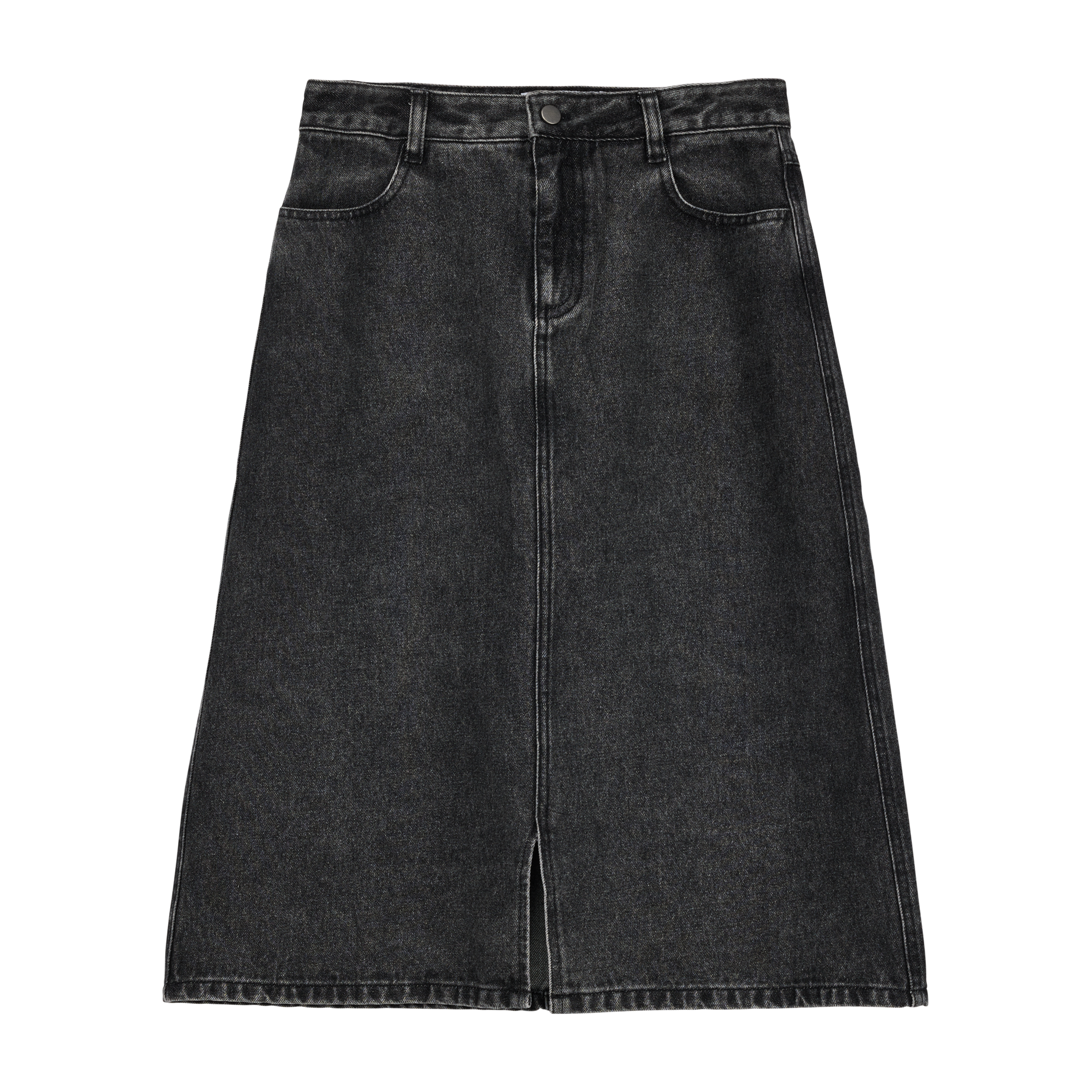 W71039_996_M; W71039_996_L; W71039_996_XXL; W71039_996_S; W71039_996_XL; W71039_996_XS; Makia Janet Denim Skirt  /  
