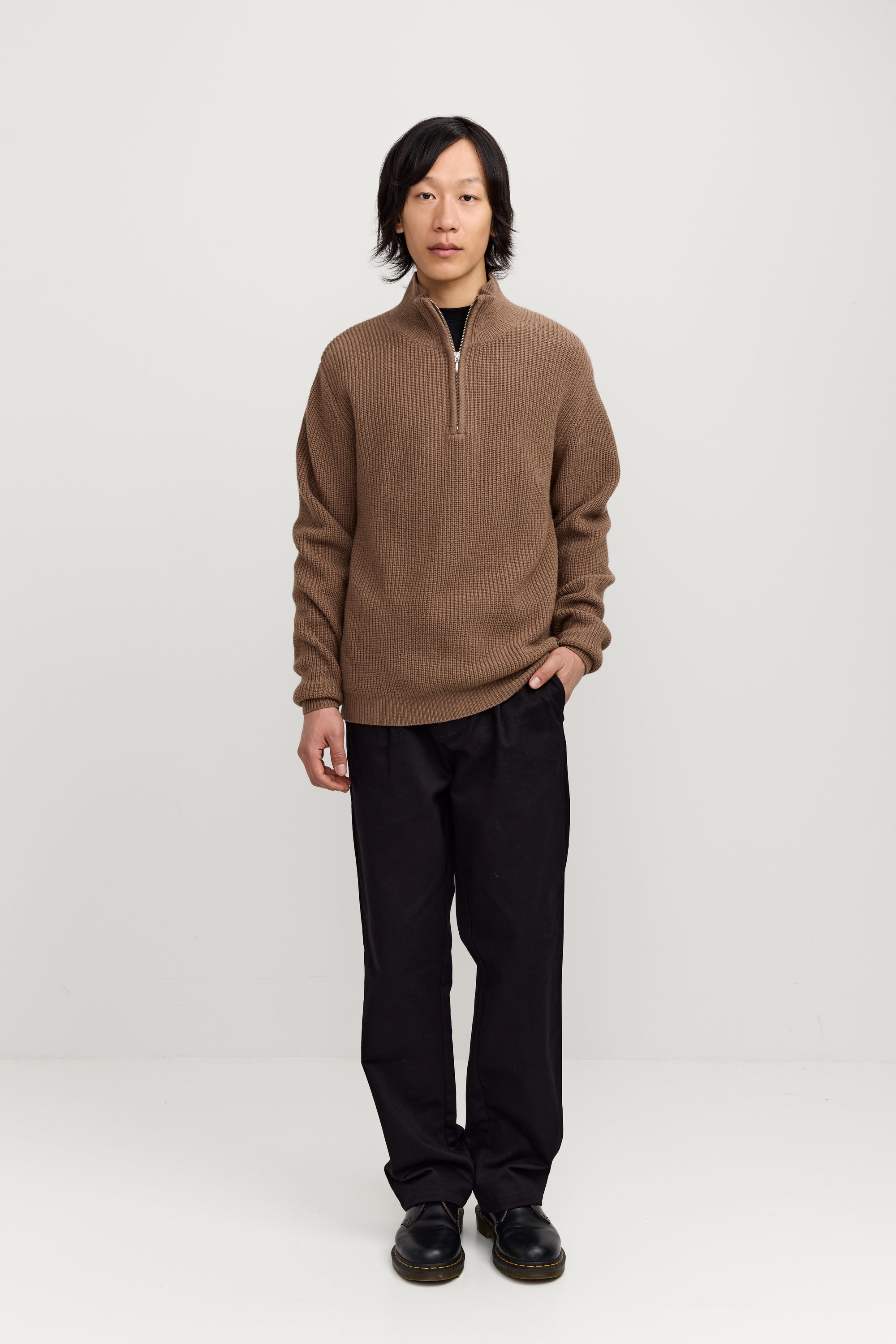 Touko Half Zip neule