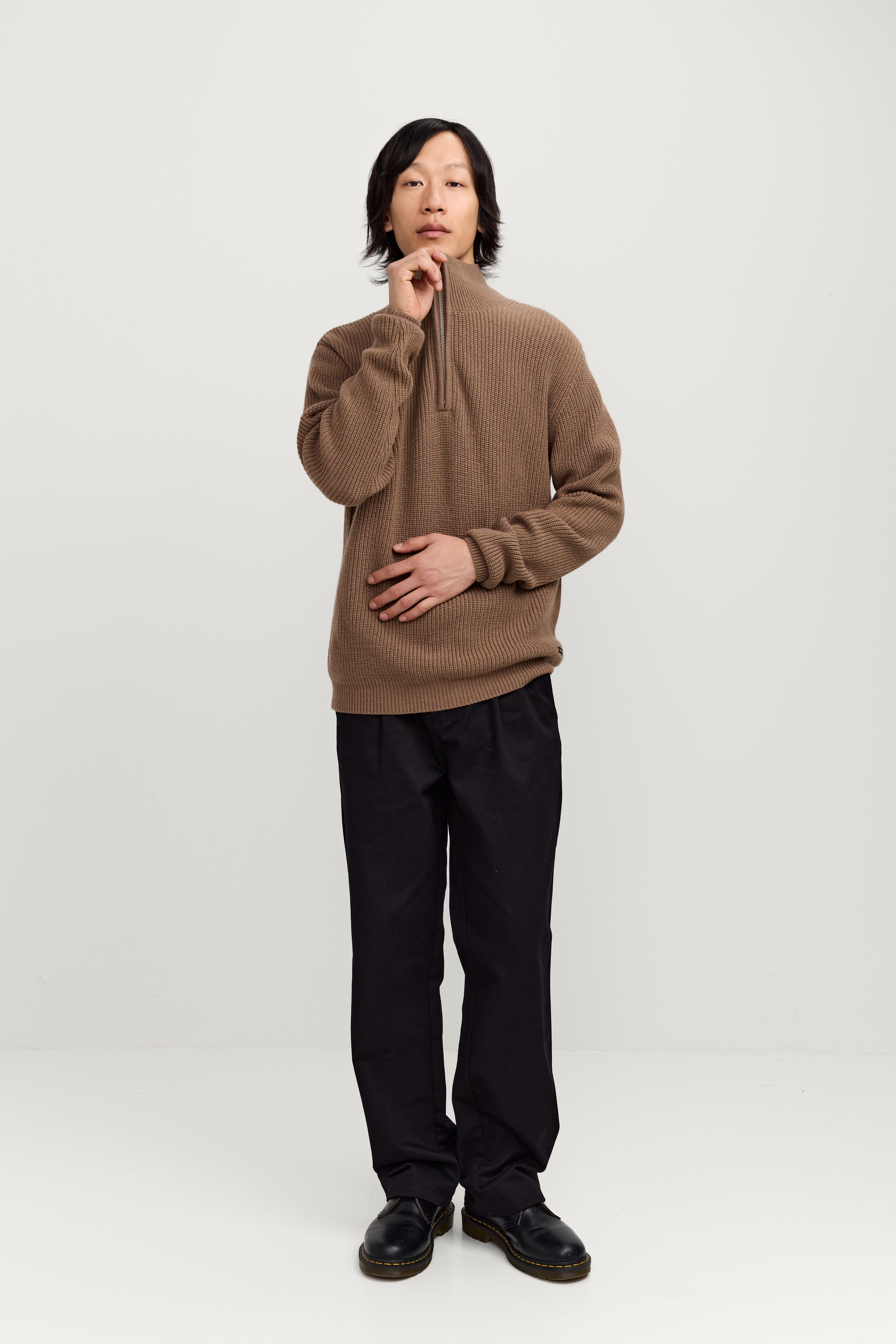 Touko Half Zip neule