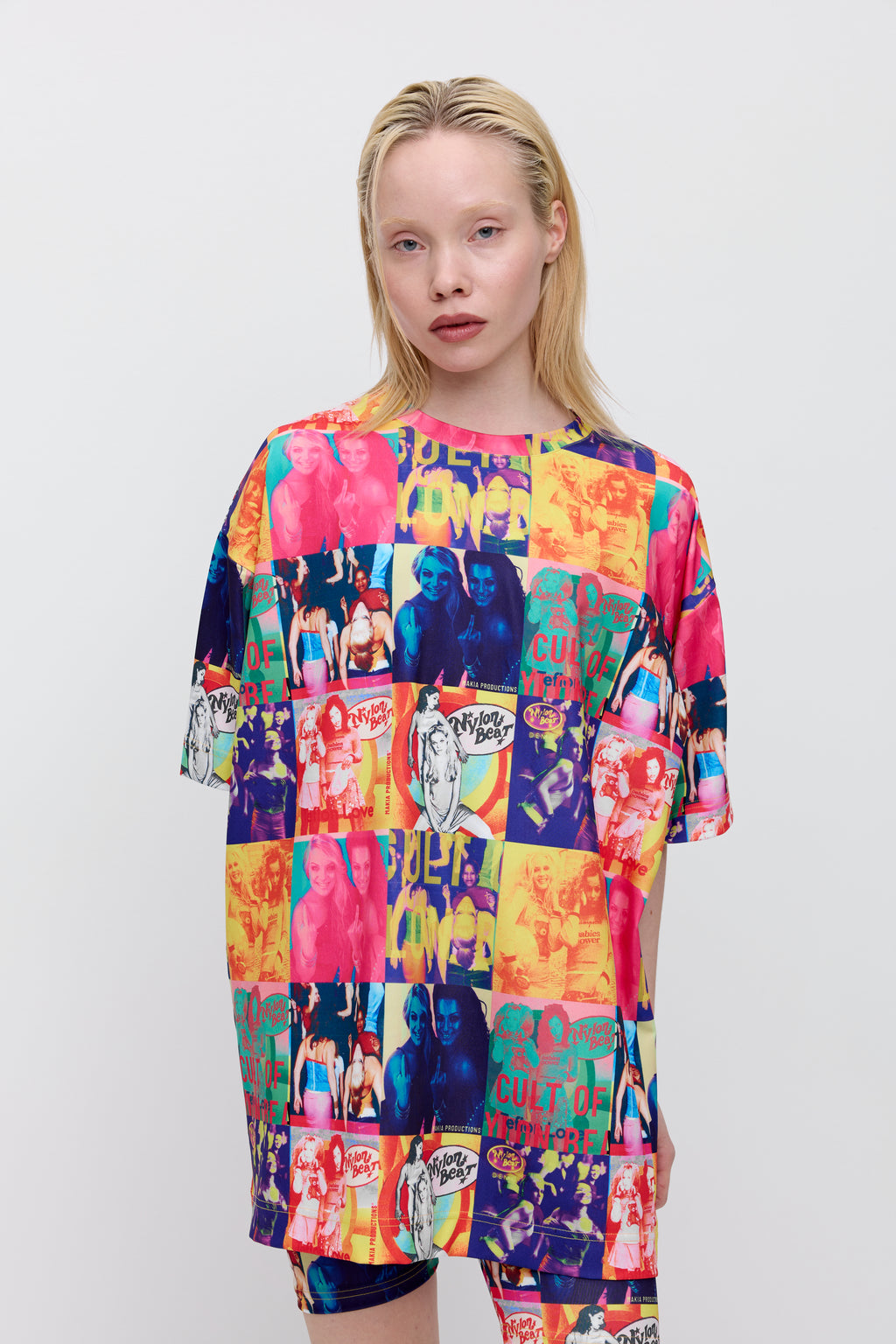 Nylon Oversized T-shirt