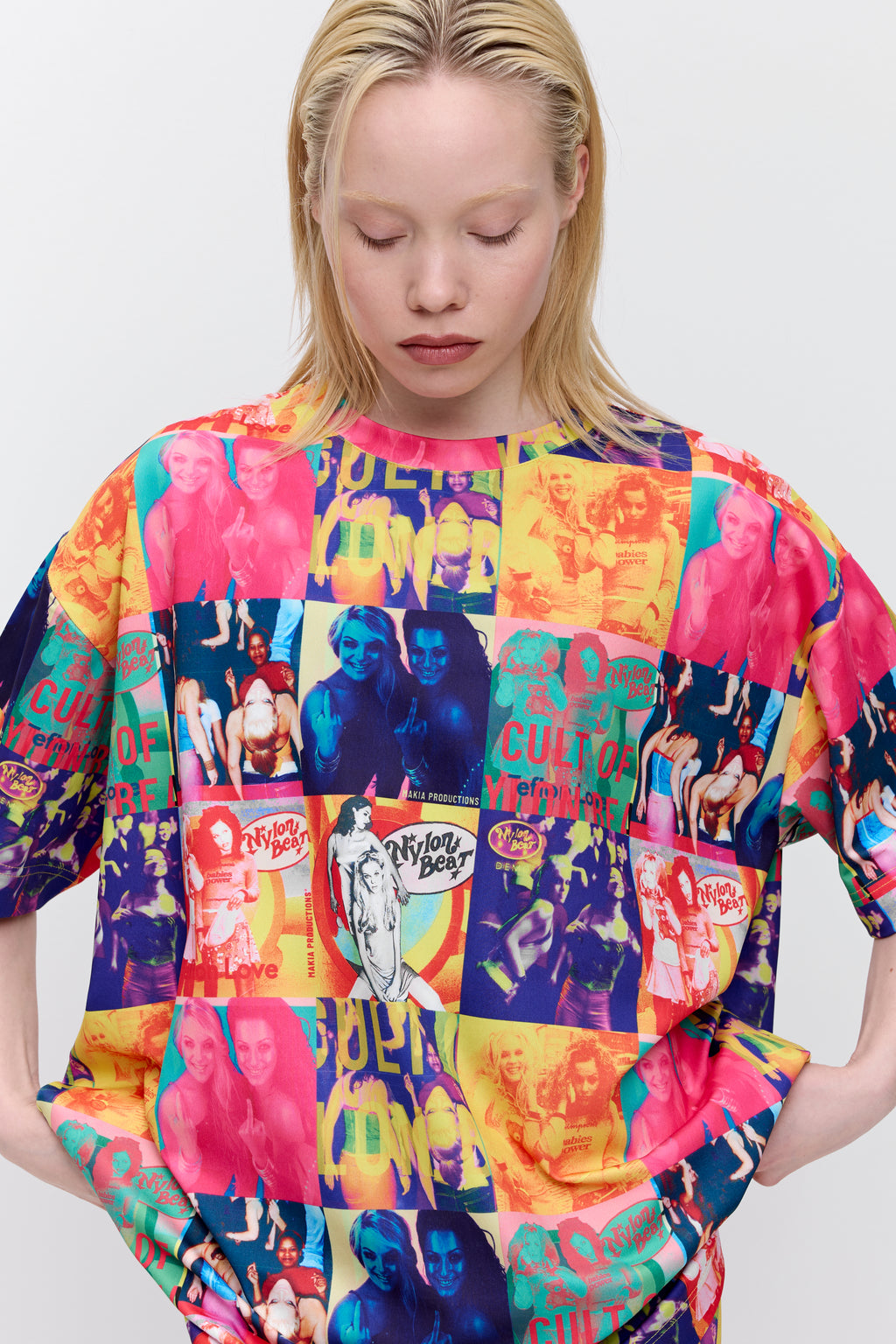 Nylon Oversized T-shirt