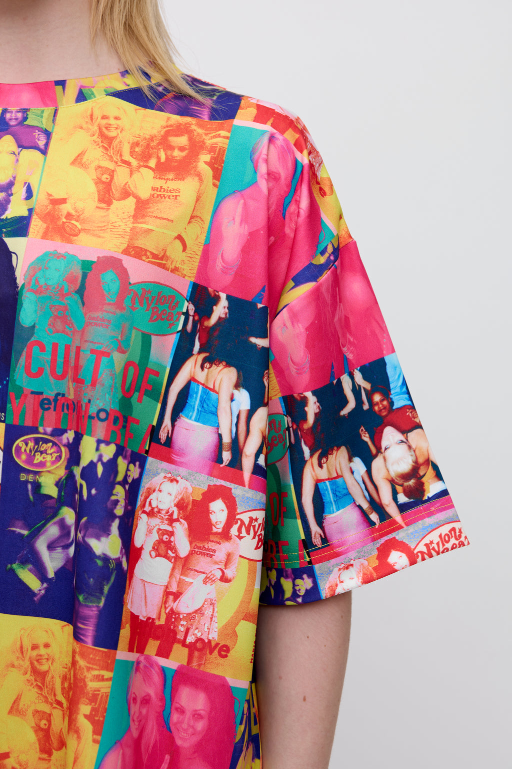 Nylon Oversized T-shirt