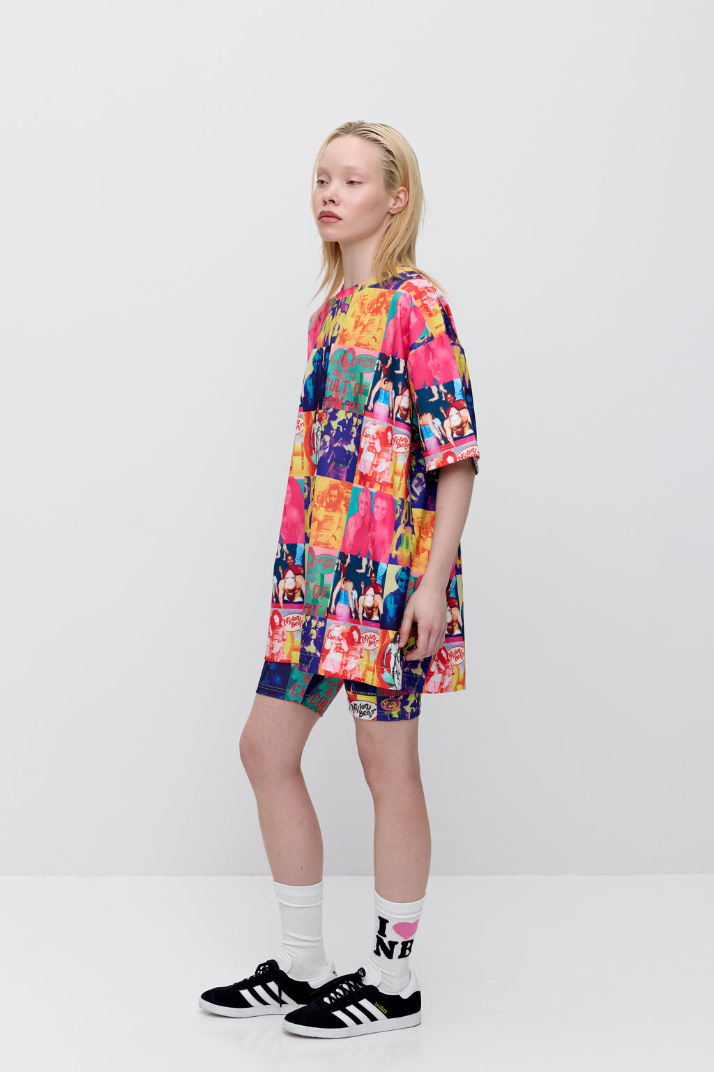 Nylon Oversized T-shirt