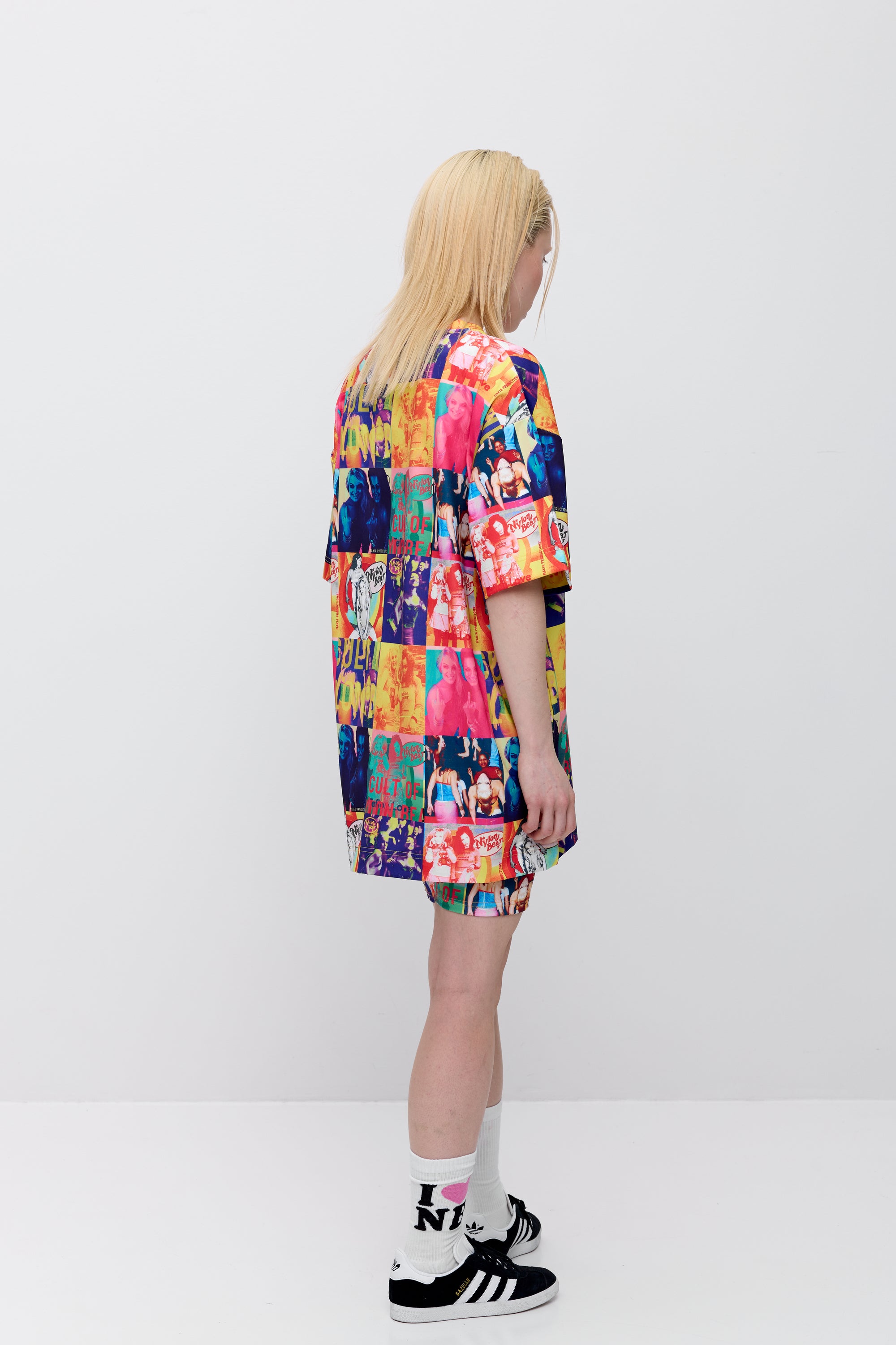 Nylon Oversized T-shirt