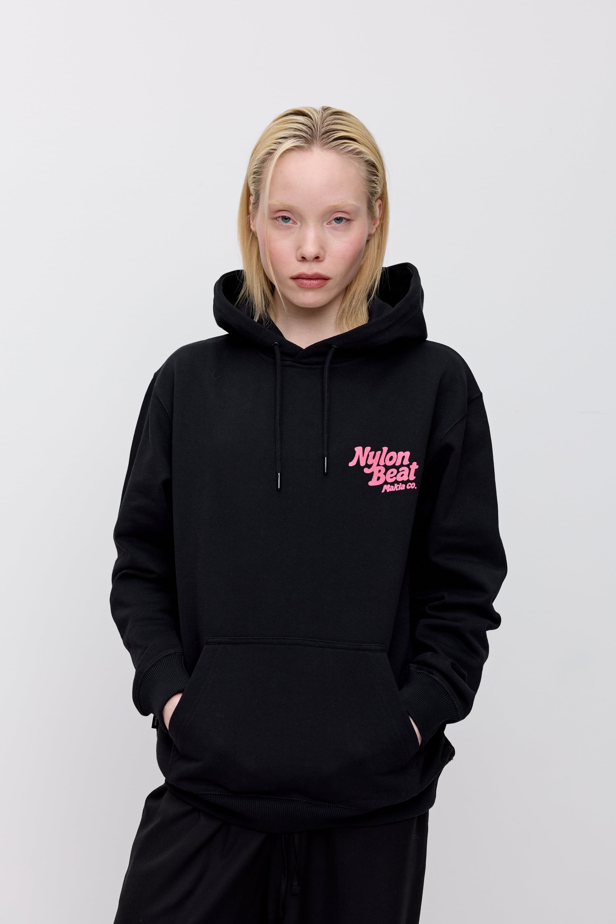 Nylon Beat Hooded Sweatshirt