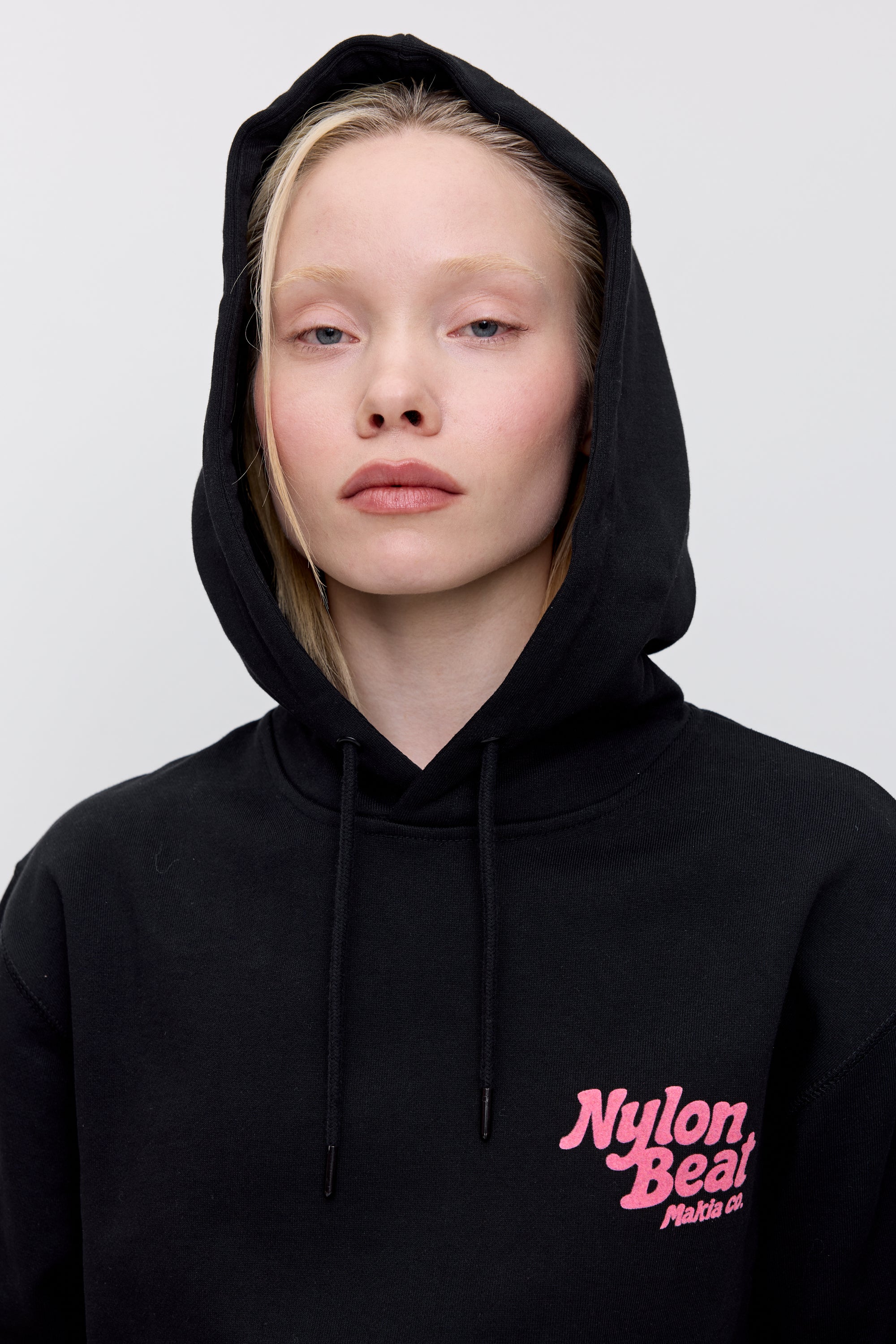 Nylon Beat Hooded Sweatshirt
