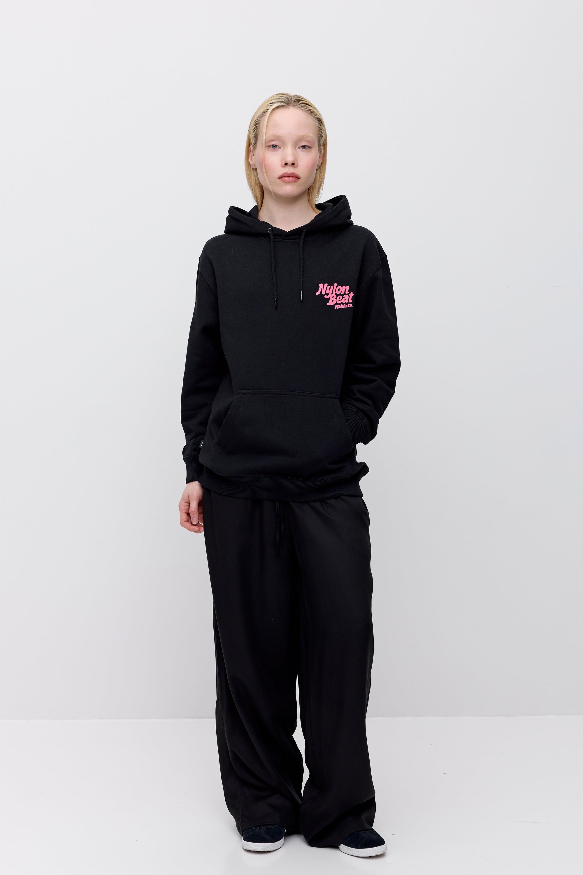 Nylon Beat Hooded Sweatshirt