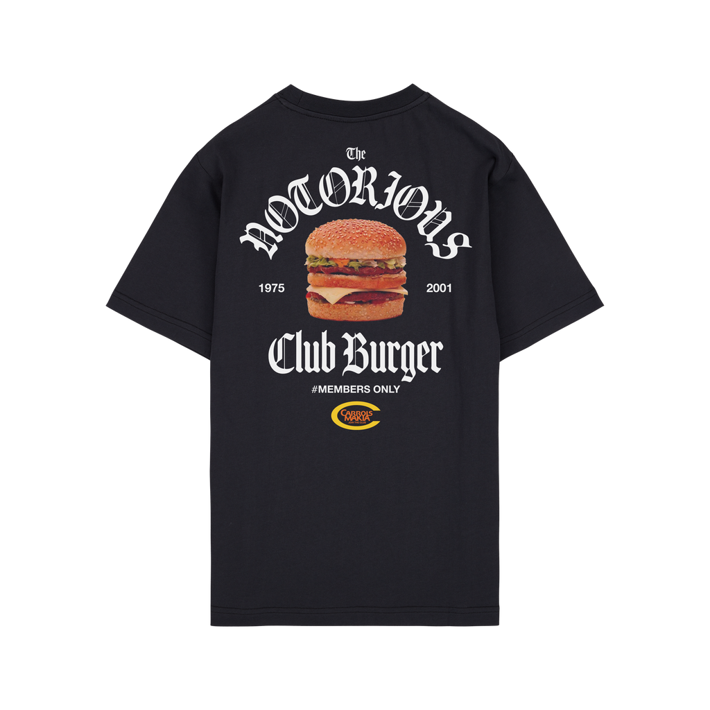 Club Burger t-paita
