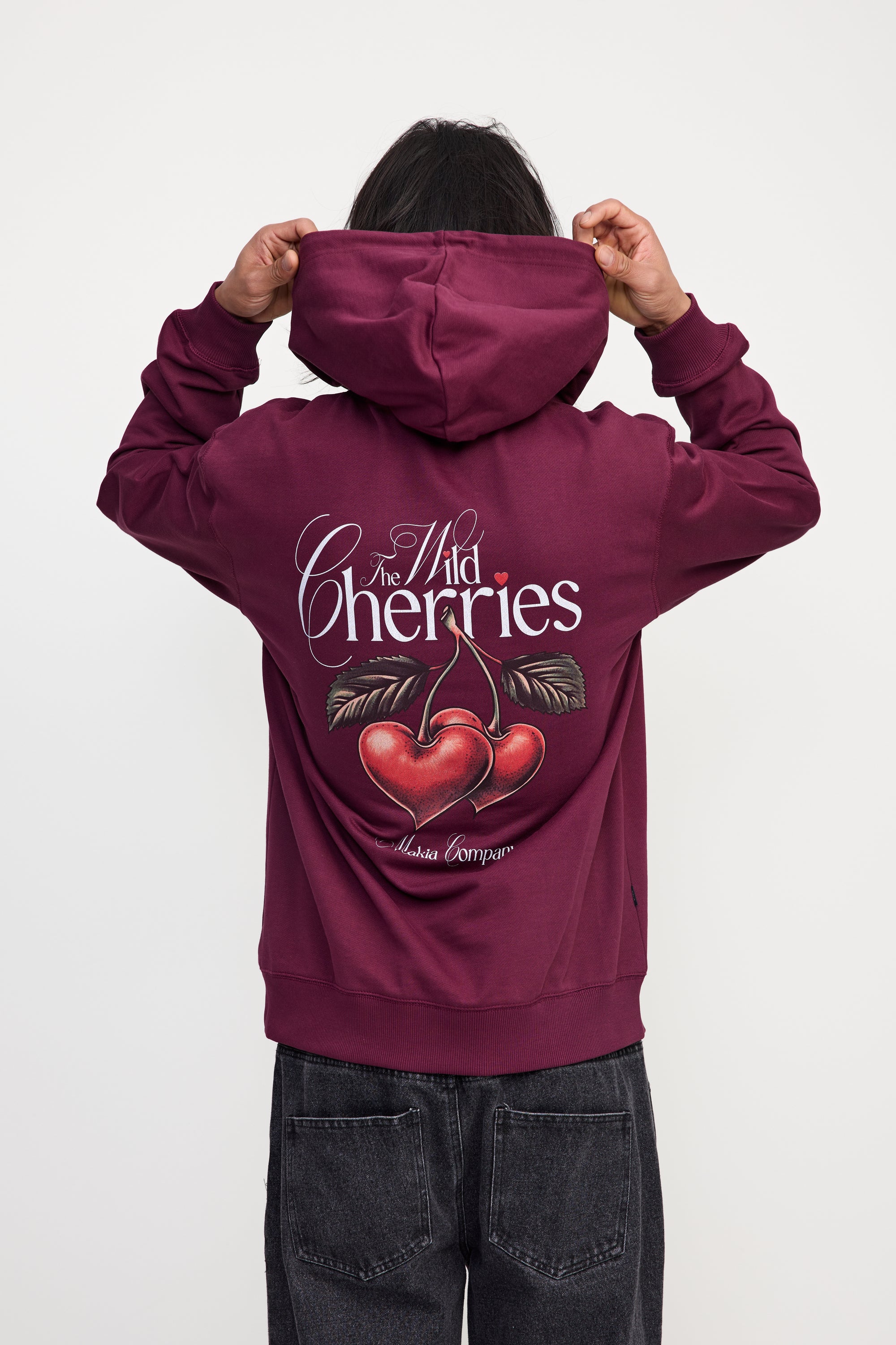 Cherry Hooded Sweatshirt