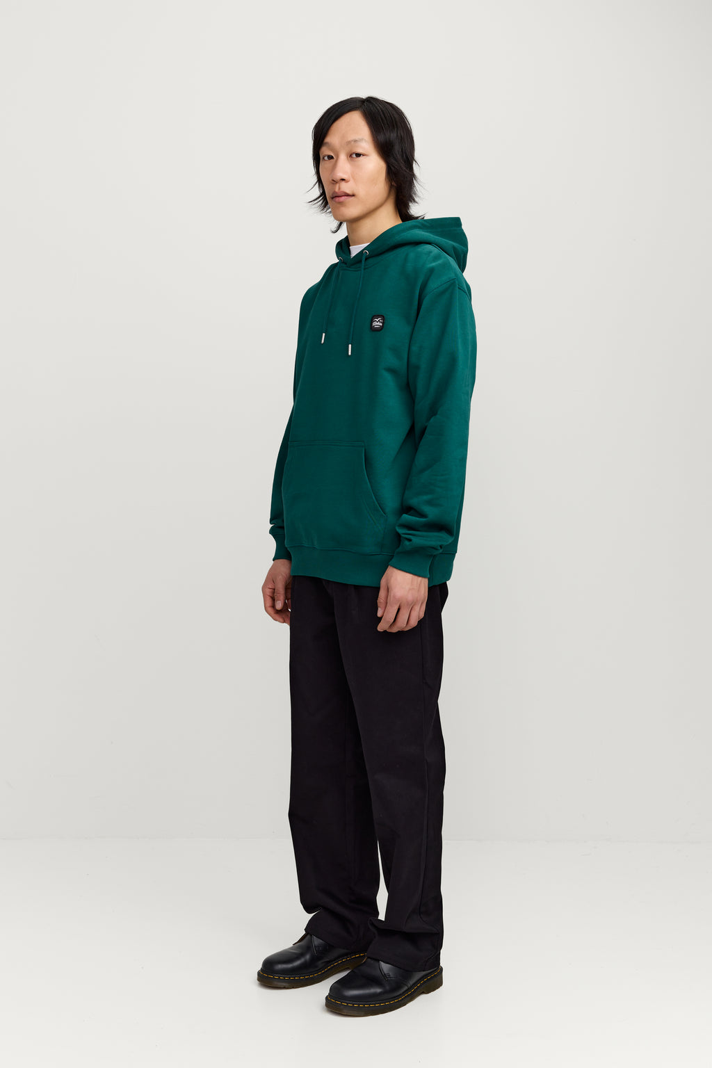 Patch Hooded Sweatshirt