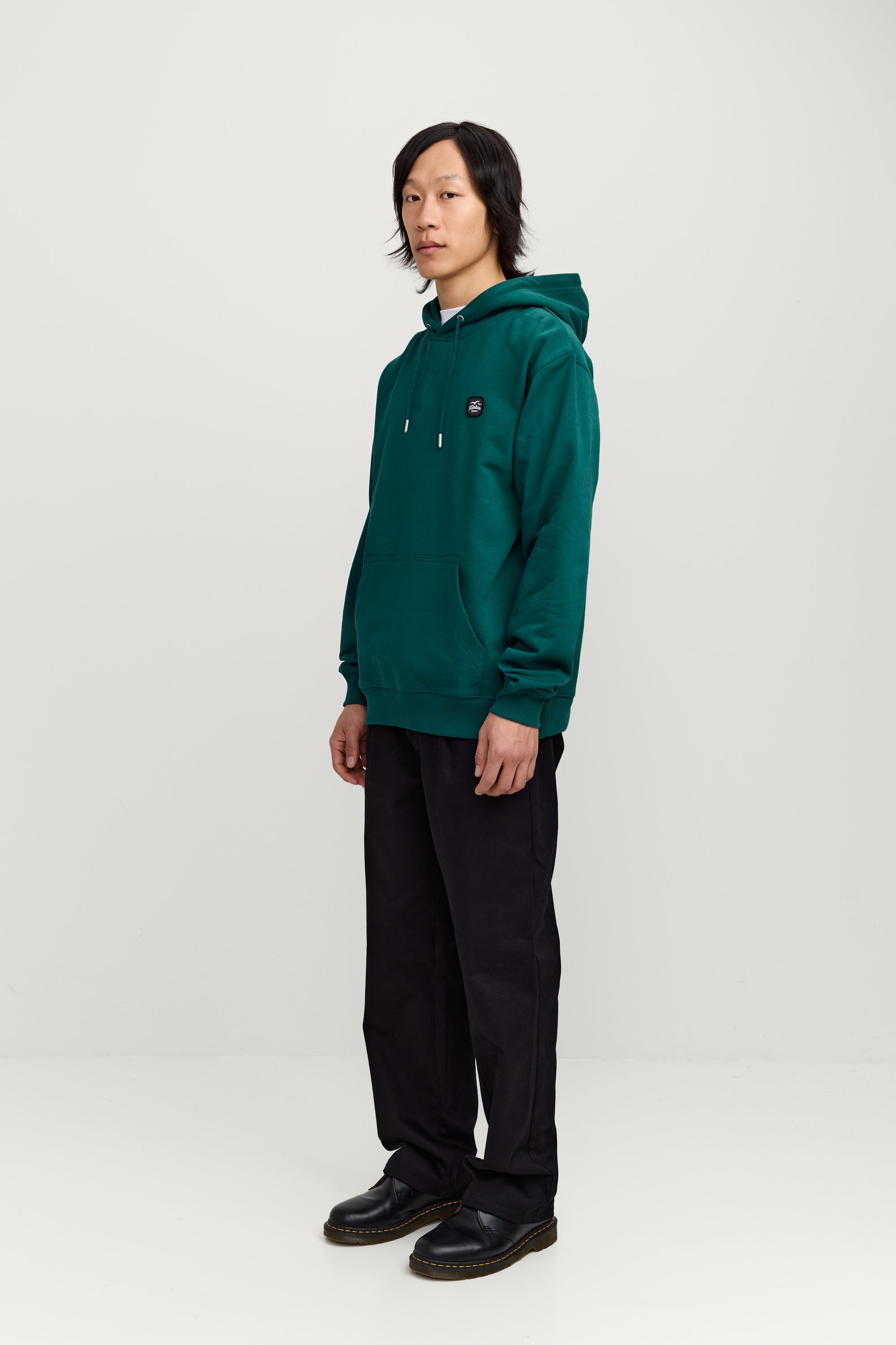 Patch Hooded Sweatshirt