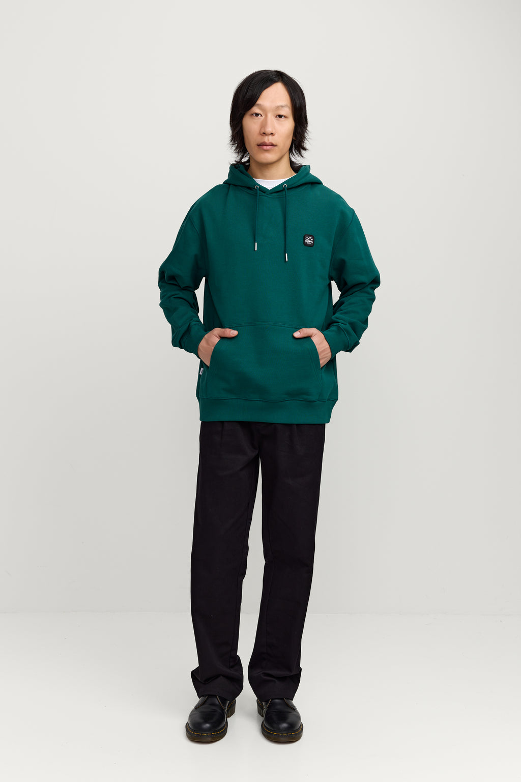 Patch Hooded Sweatshirt