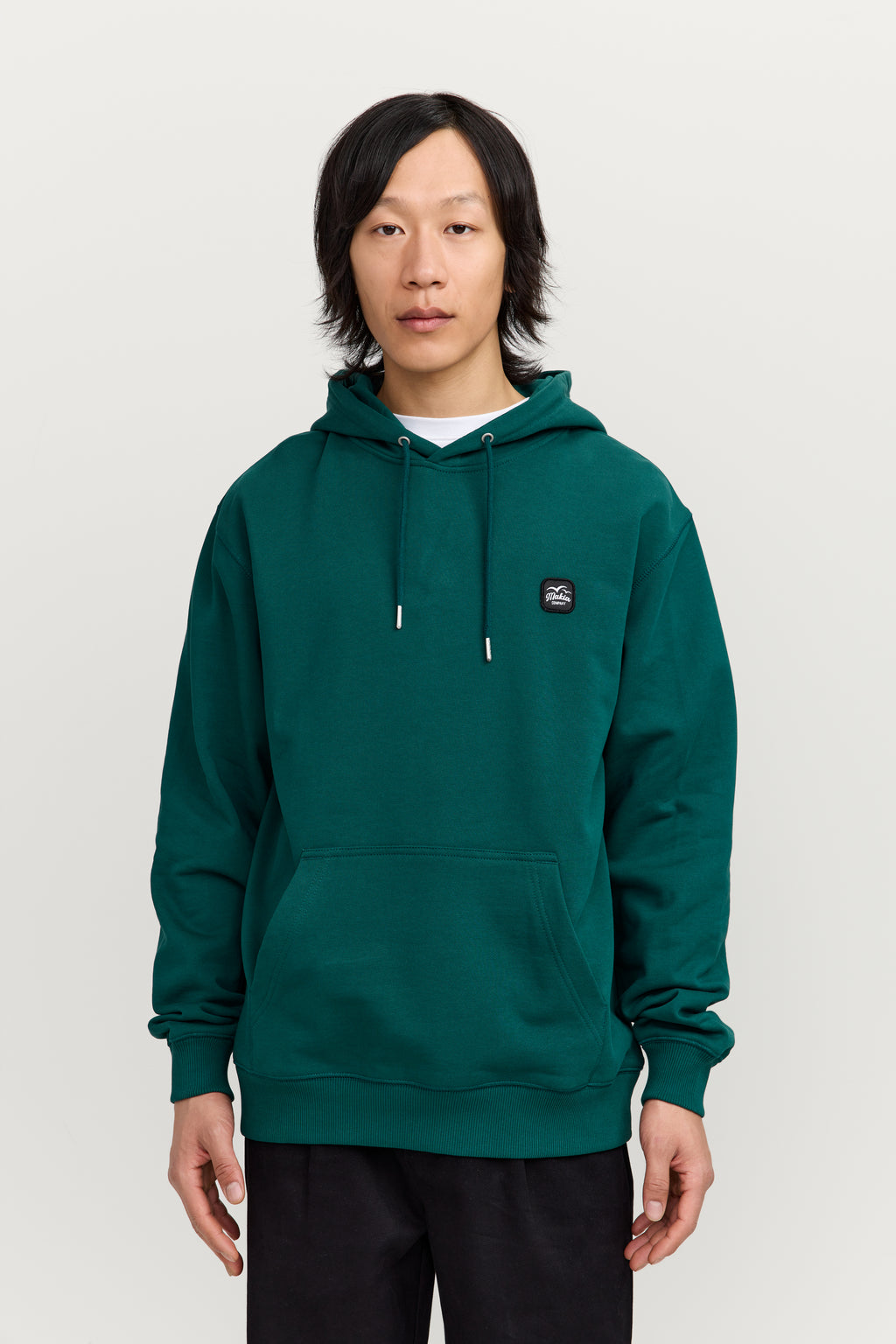 Patch Hooded Sweatshirt
