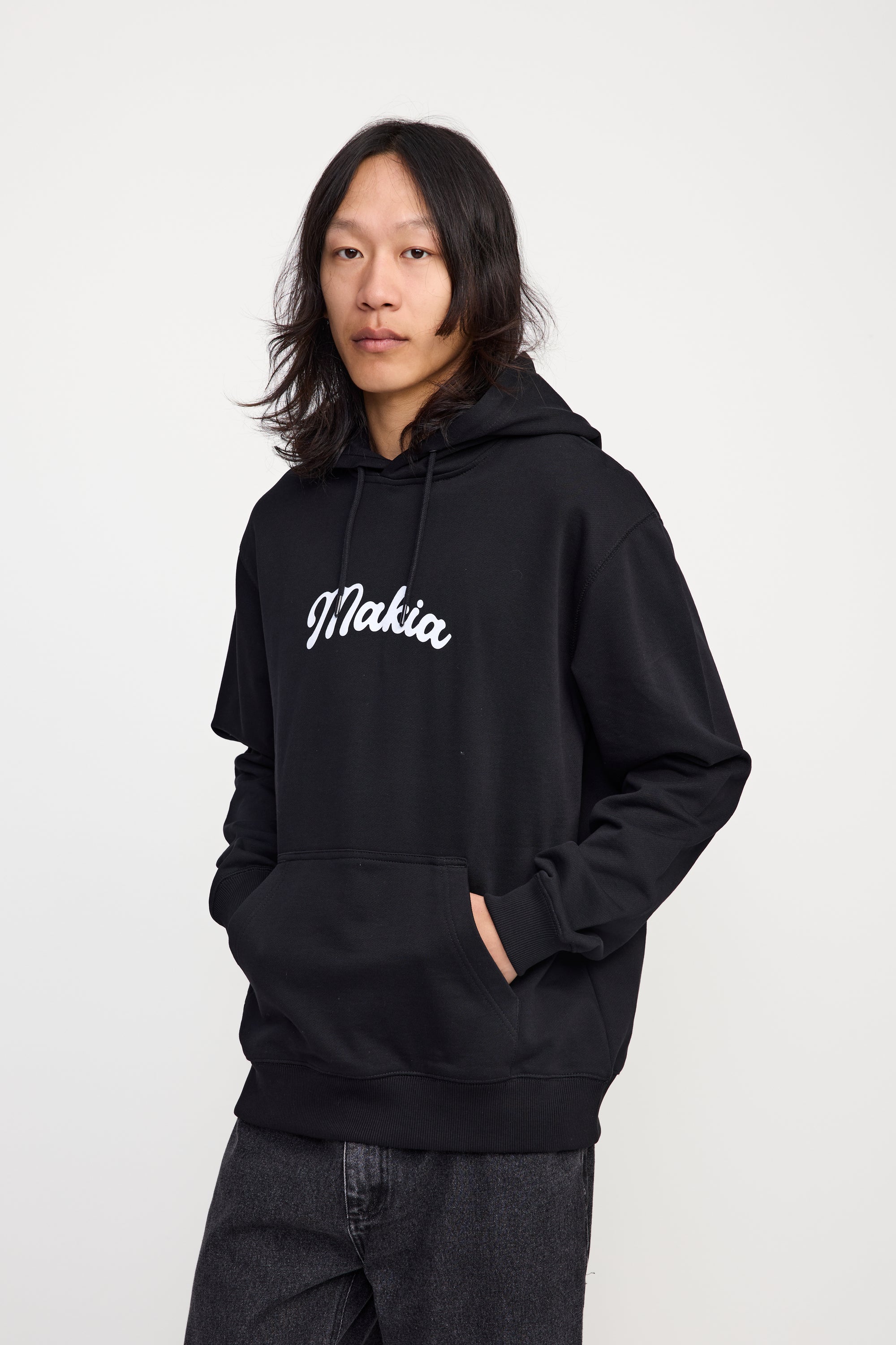 Label Hooded Sweatshirt