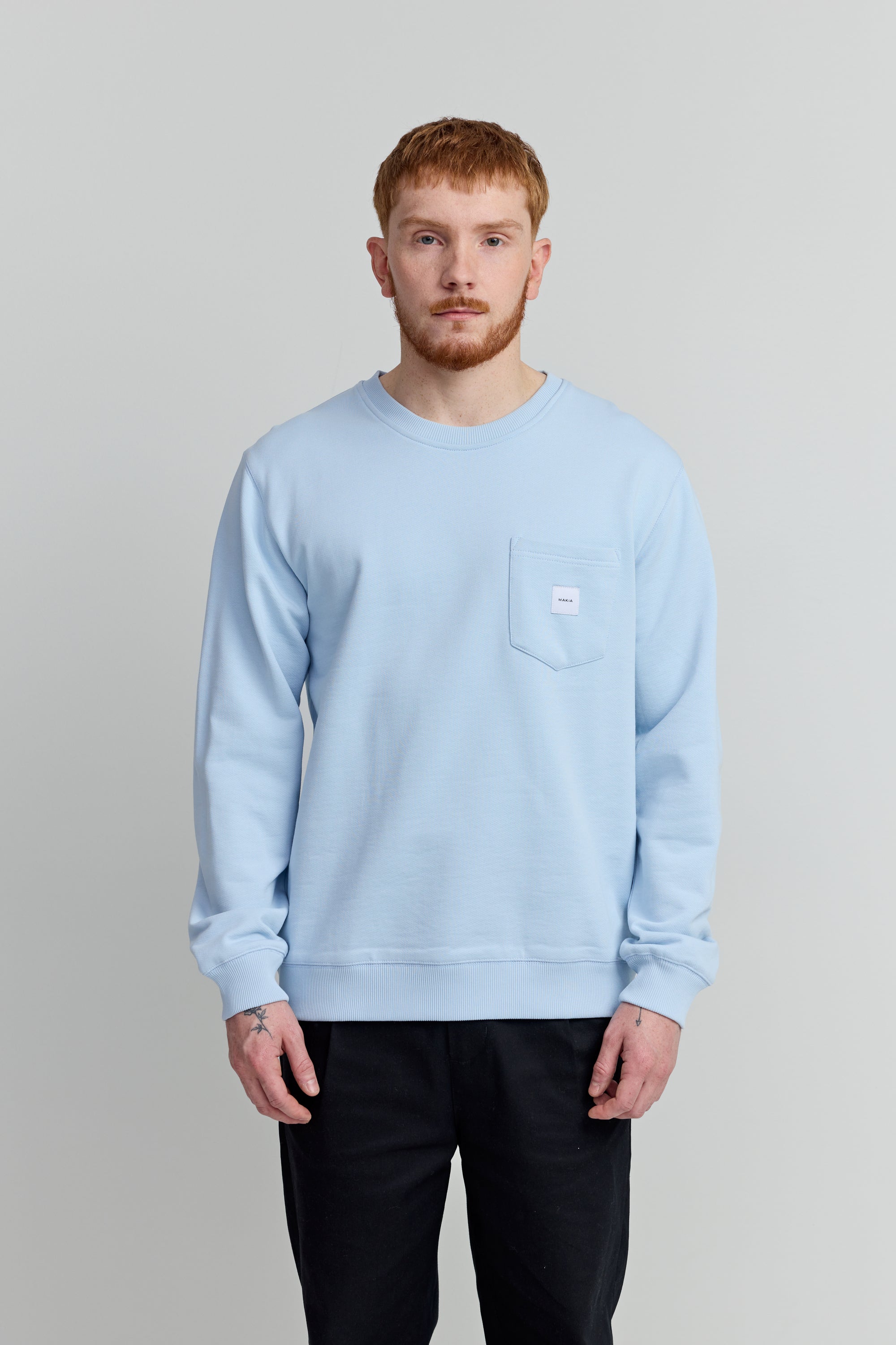 Square Pocket Sweatshirt