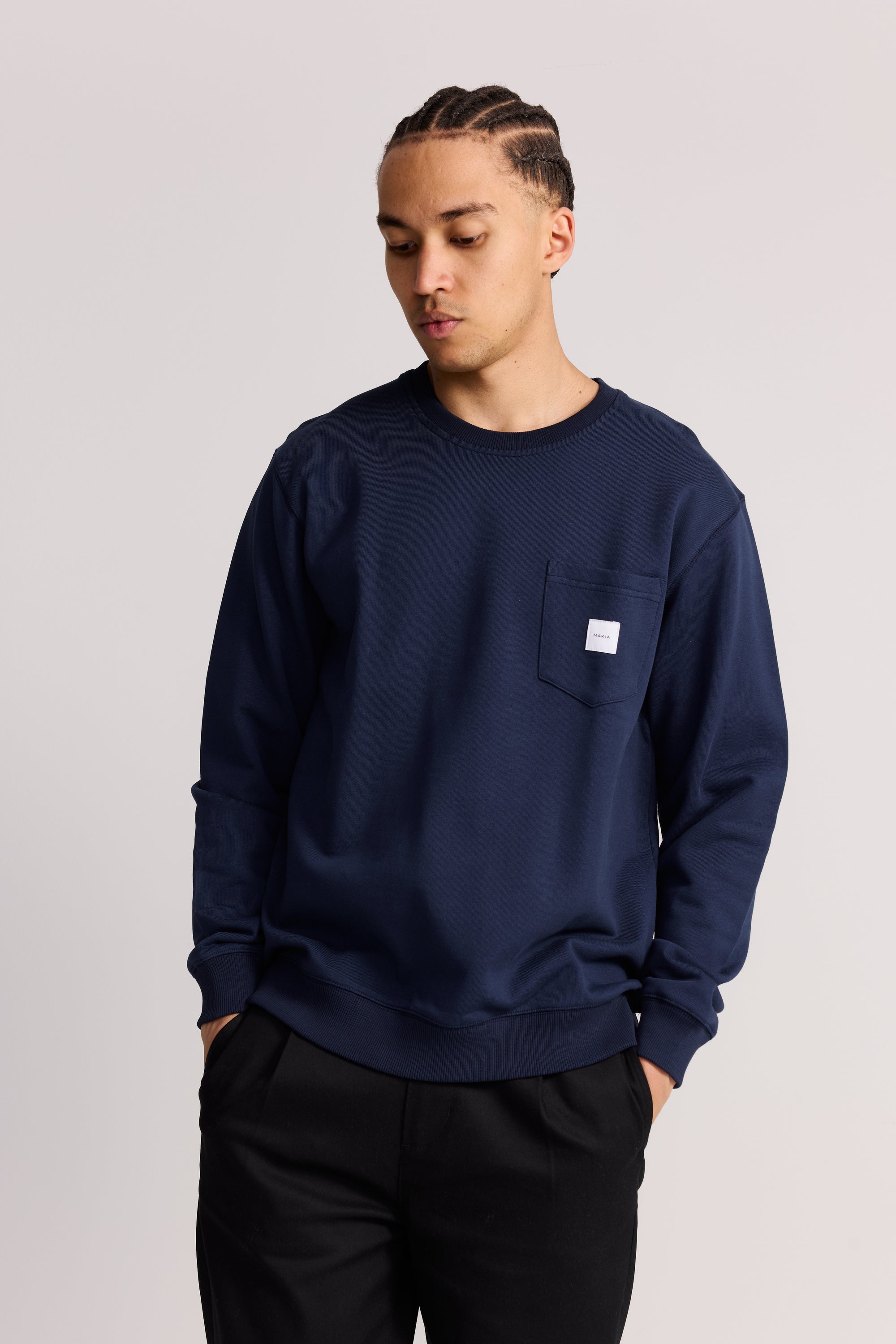 Square Pocket Sweatshirt