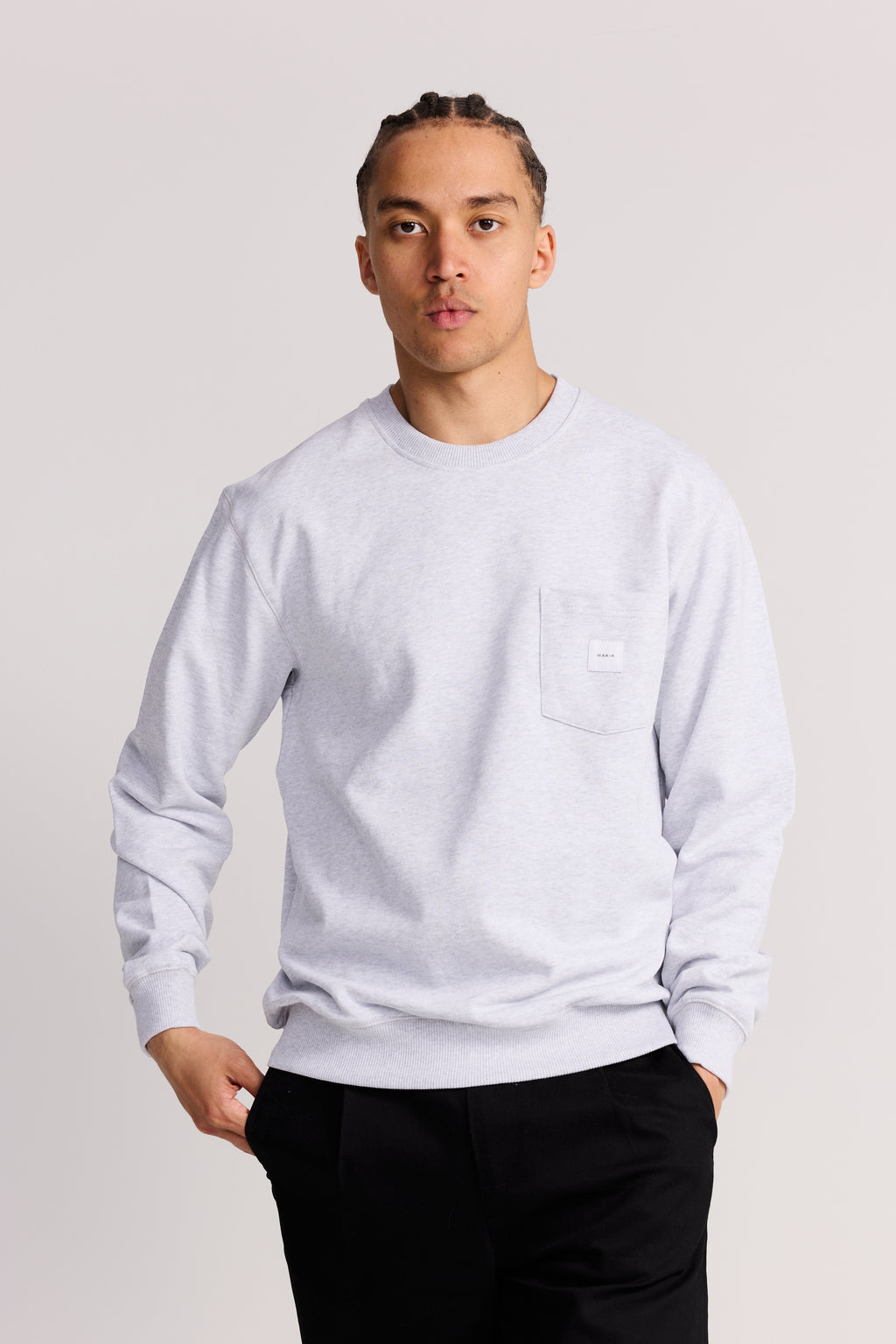Square Pocket Sweatshirt