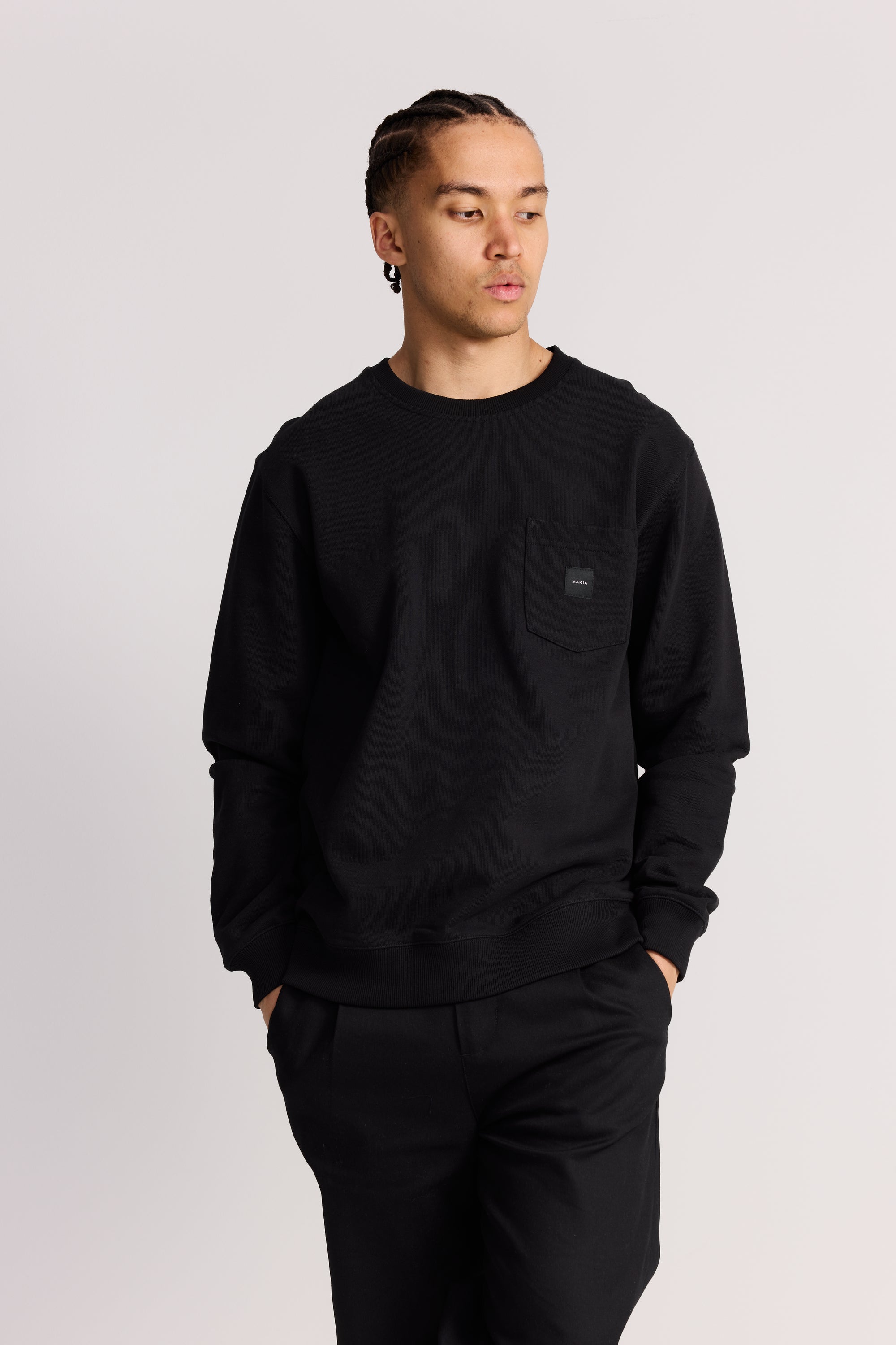 Square Pocket Sweatshirt
