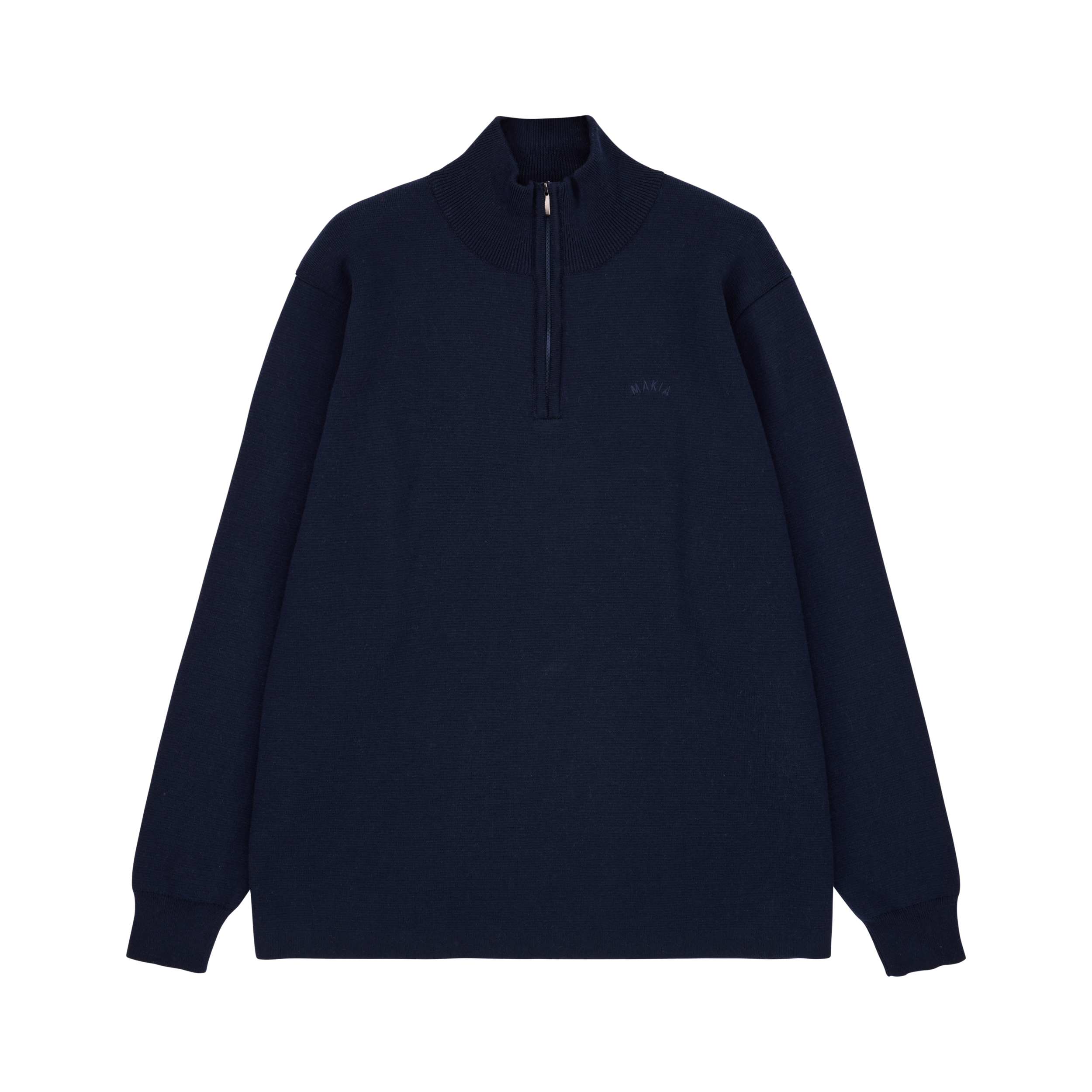 Coal Half Zip Knit
