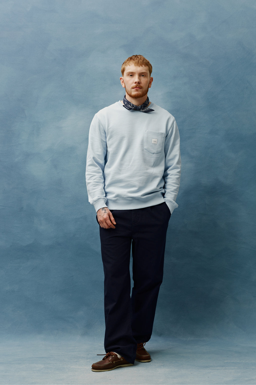 Square Pocket Sweatshirt