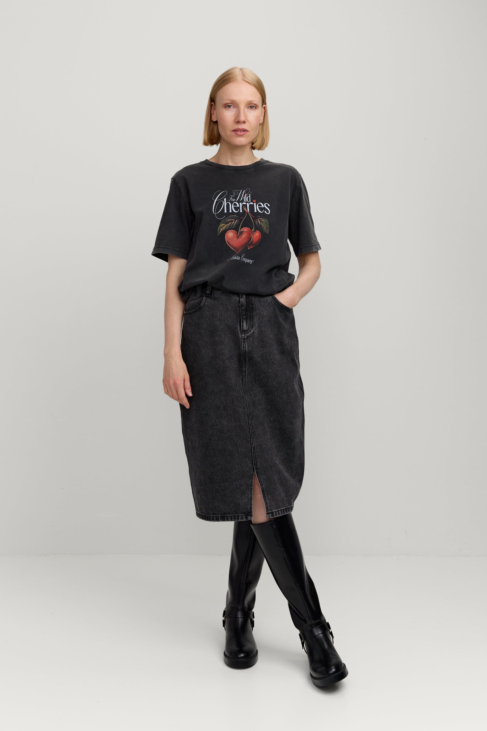 Janet Denim Skirt