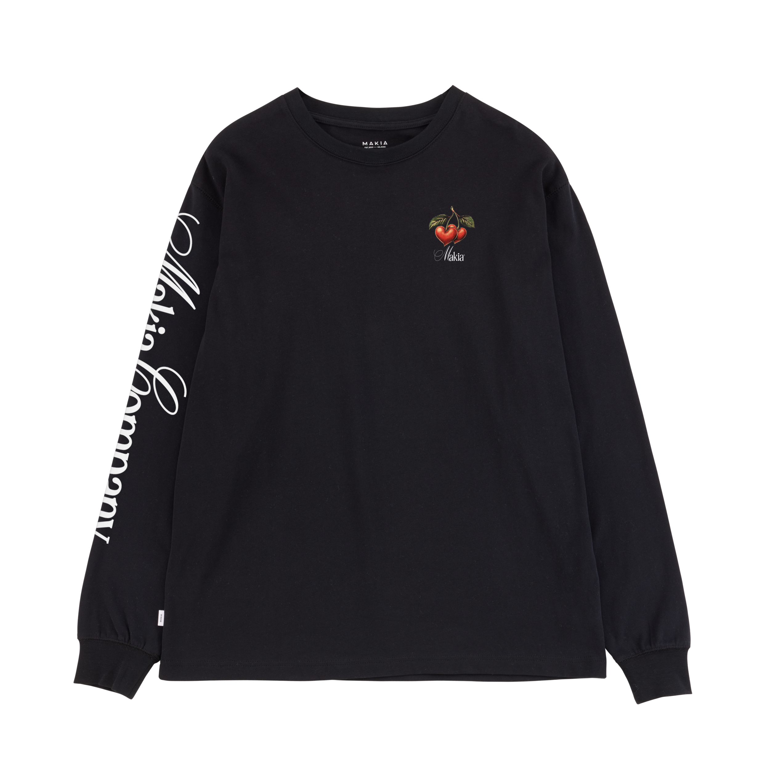 M22194_999_M; M22194_999_L; M22194_999_S; M22194_999_XL; M22194_999_XXL; Makia Cherry Long Sleeve  /  