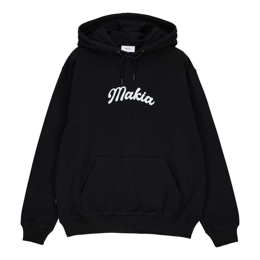 M40206_999_XXL; M40206_999_XL; M40206_999_L; M40206_999_S; M40206_999_M; Makia Label Hooded Sweatshirt  /  