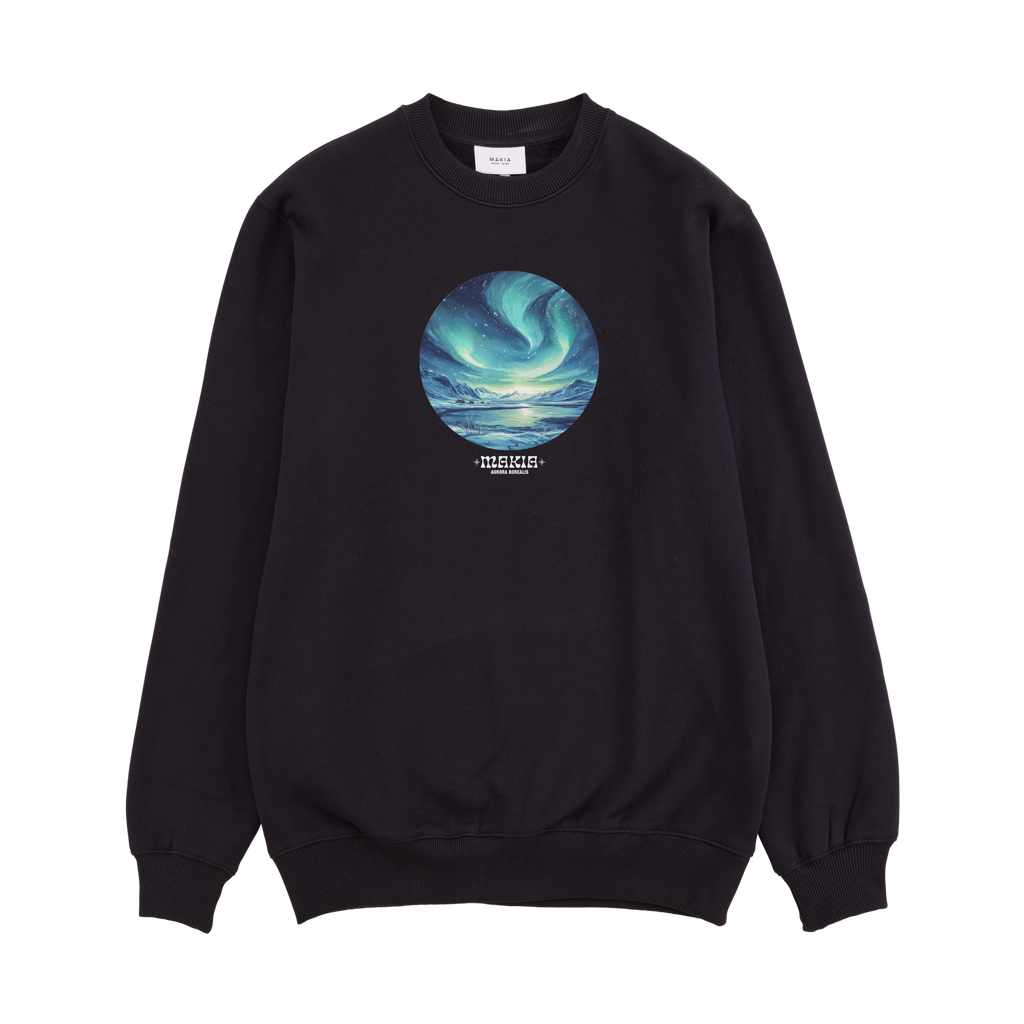 M41322_999_S; M41322_999_XL; M41322_999_XXL; M41322_999_L; M41322_999_M; Makia Halo Sweatshirt  /  